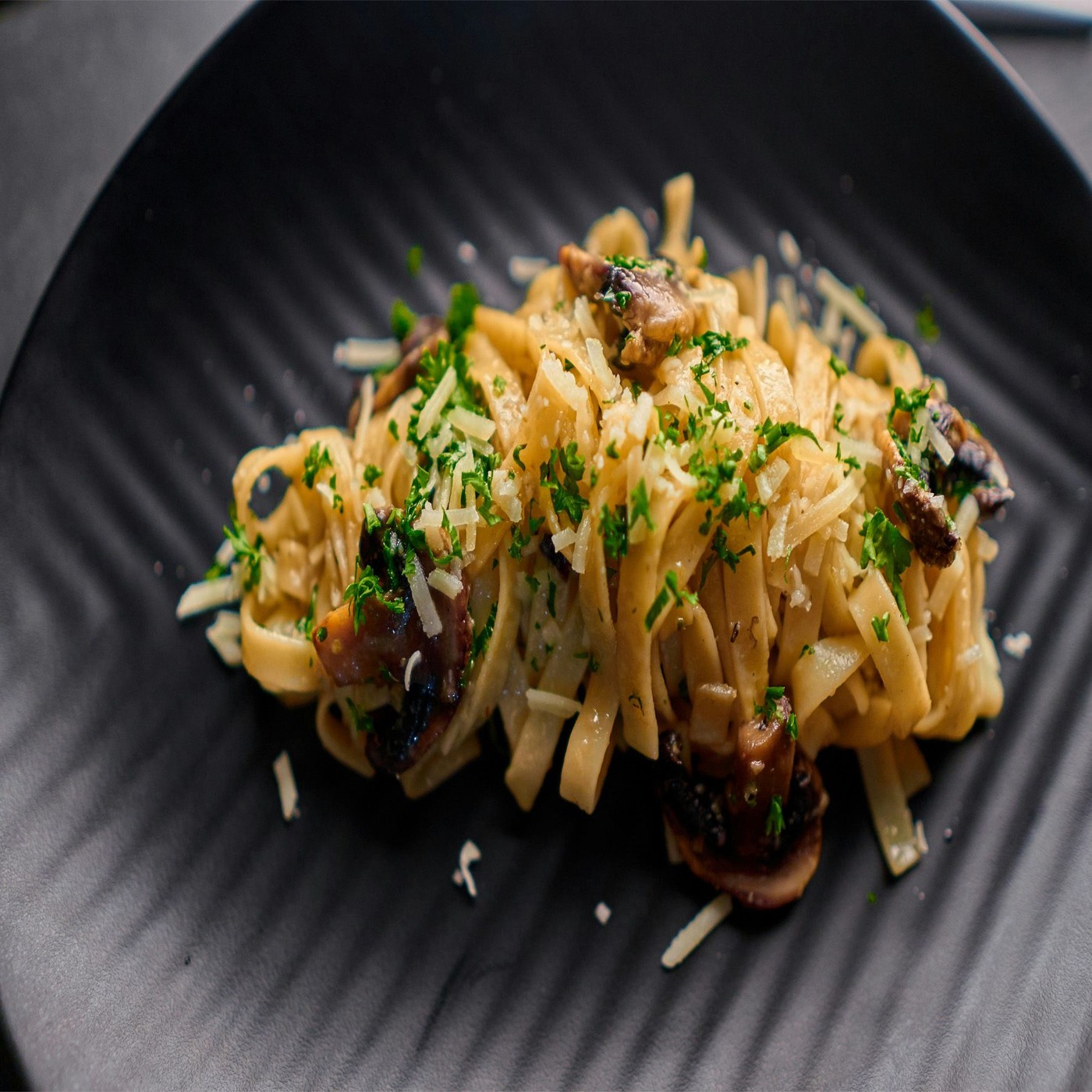 receta de Cockatil de setas con porcini