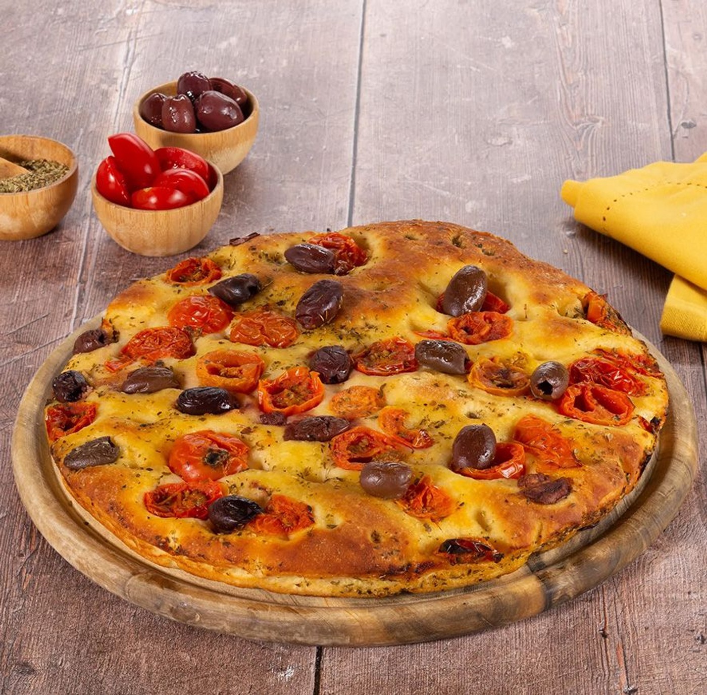 receta de Focaccia sabores puglieses