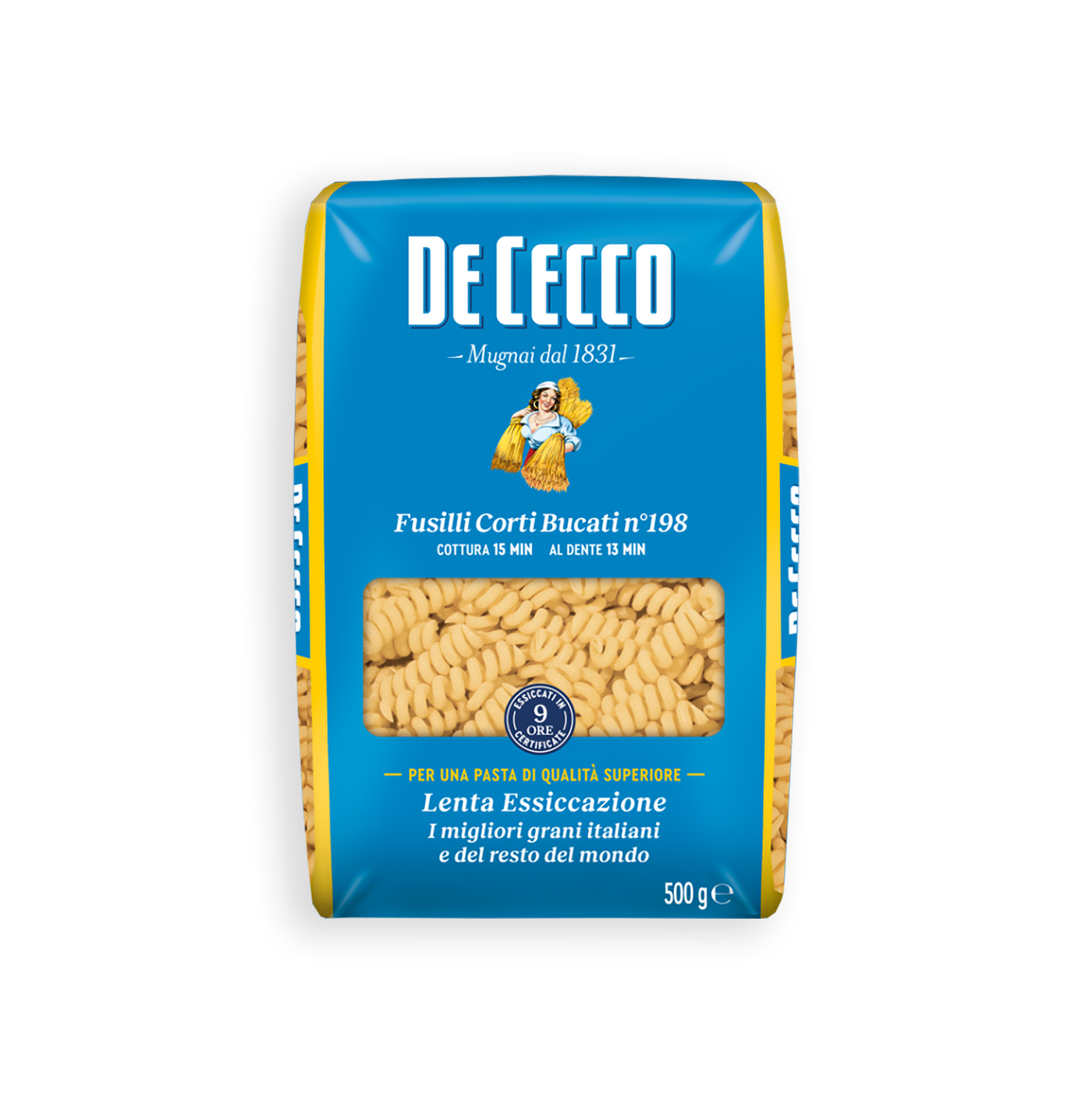 Fusilli corti bucati n.198