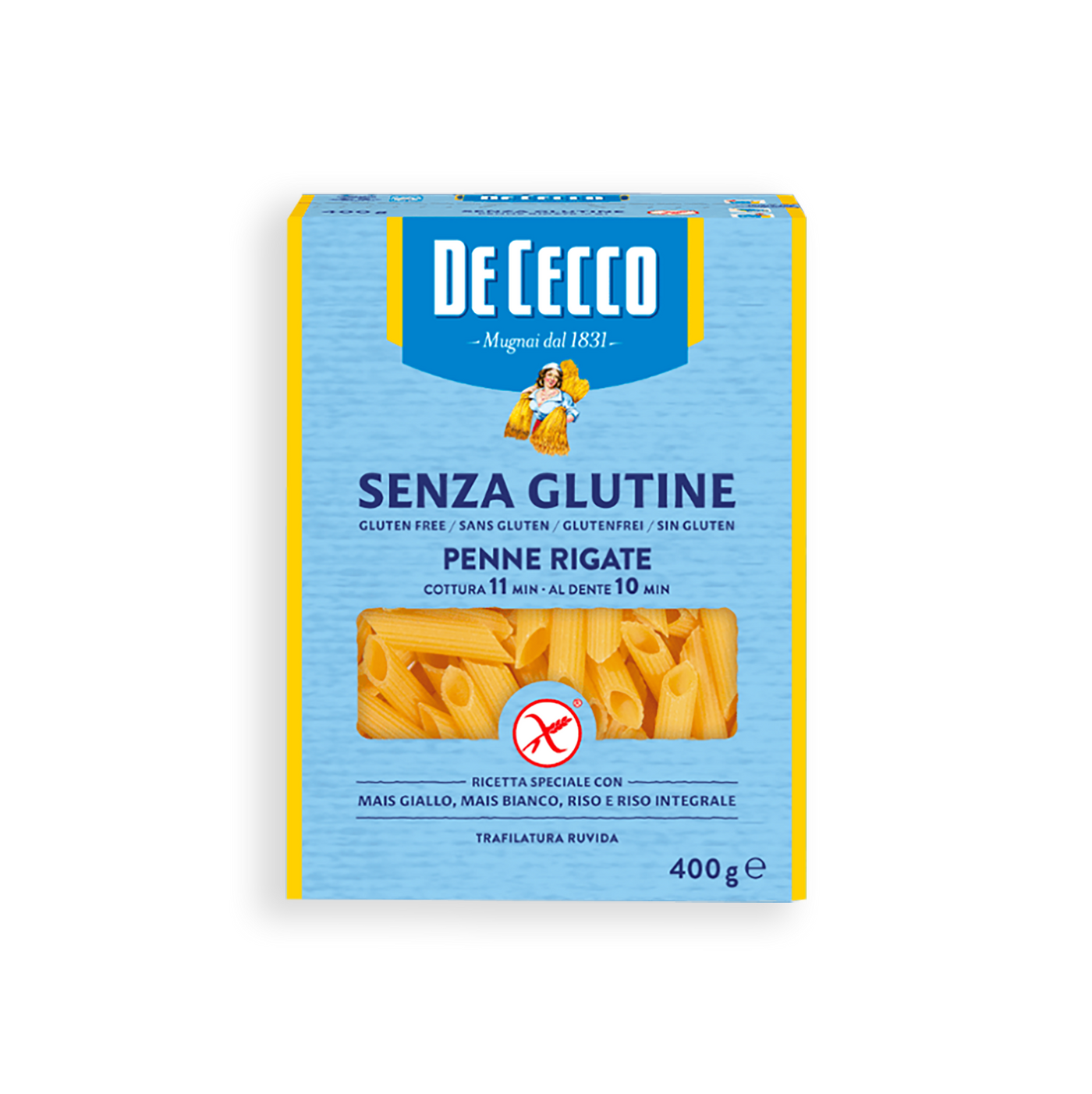 Penne rigate n.41 sin gluten
