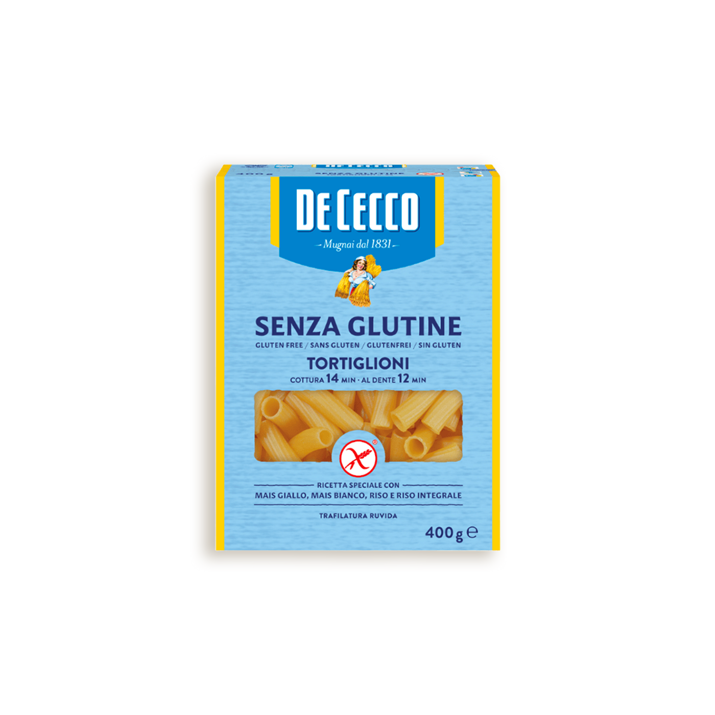 Tortiglioni n.23 sin gluten