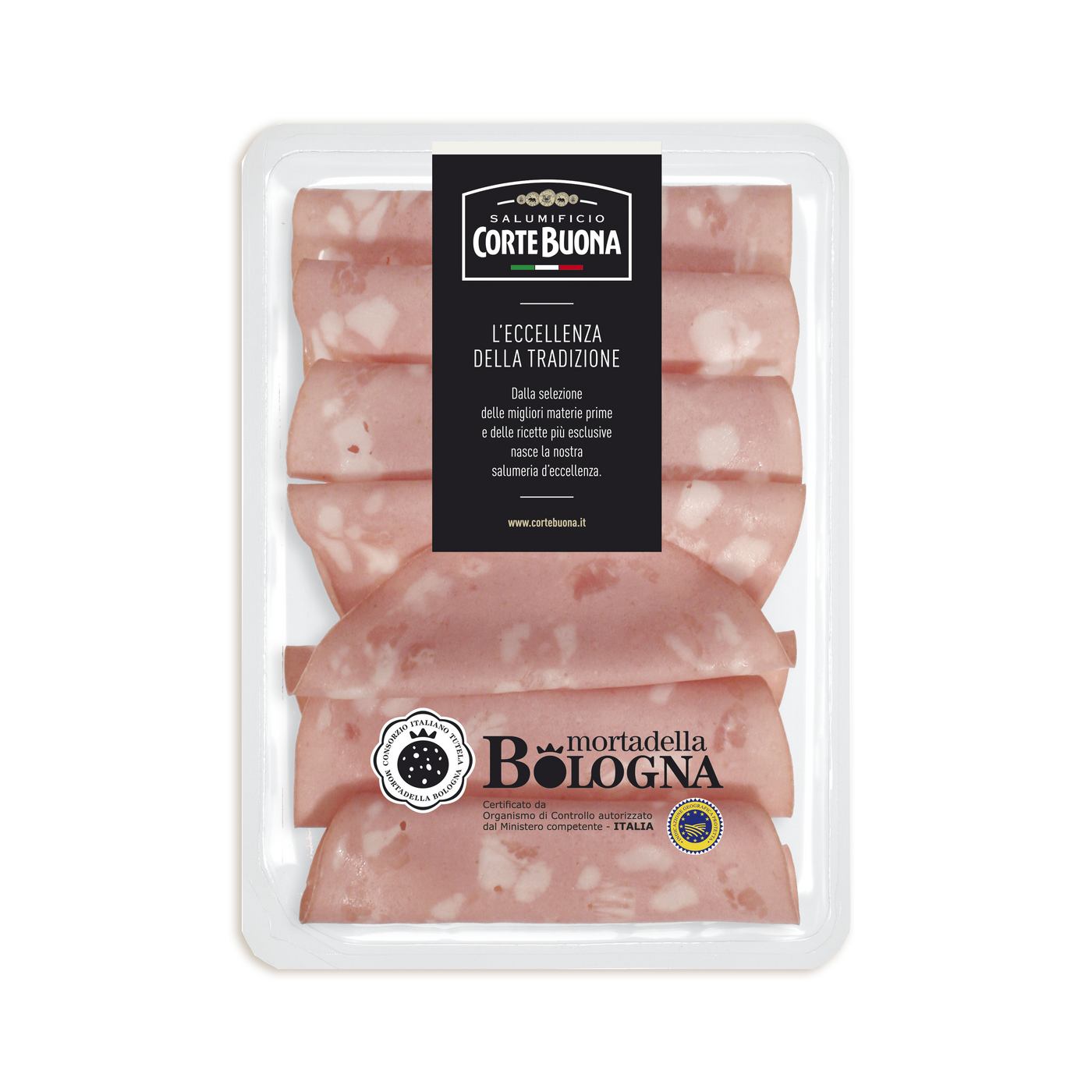 Mortadella de bologna I.G.P. loncheada
