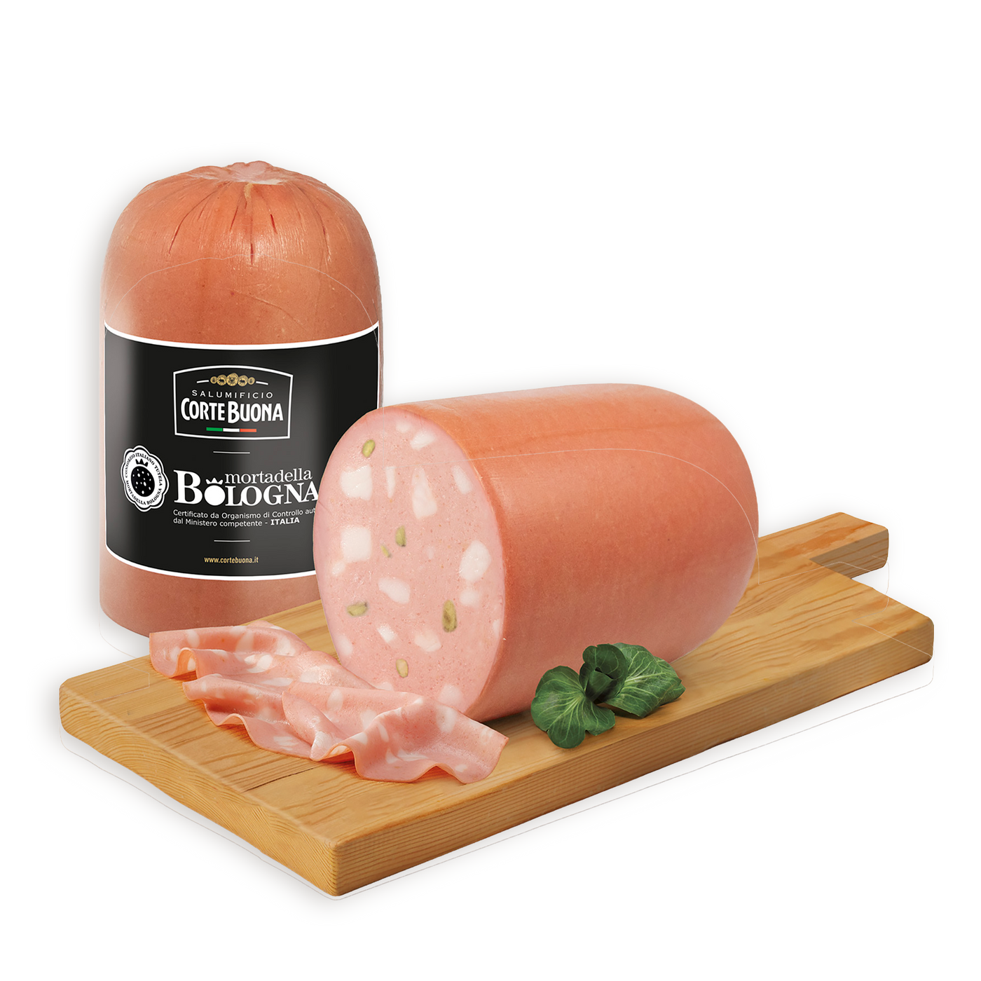 Mortadella bologna I.G.P. con pistacho