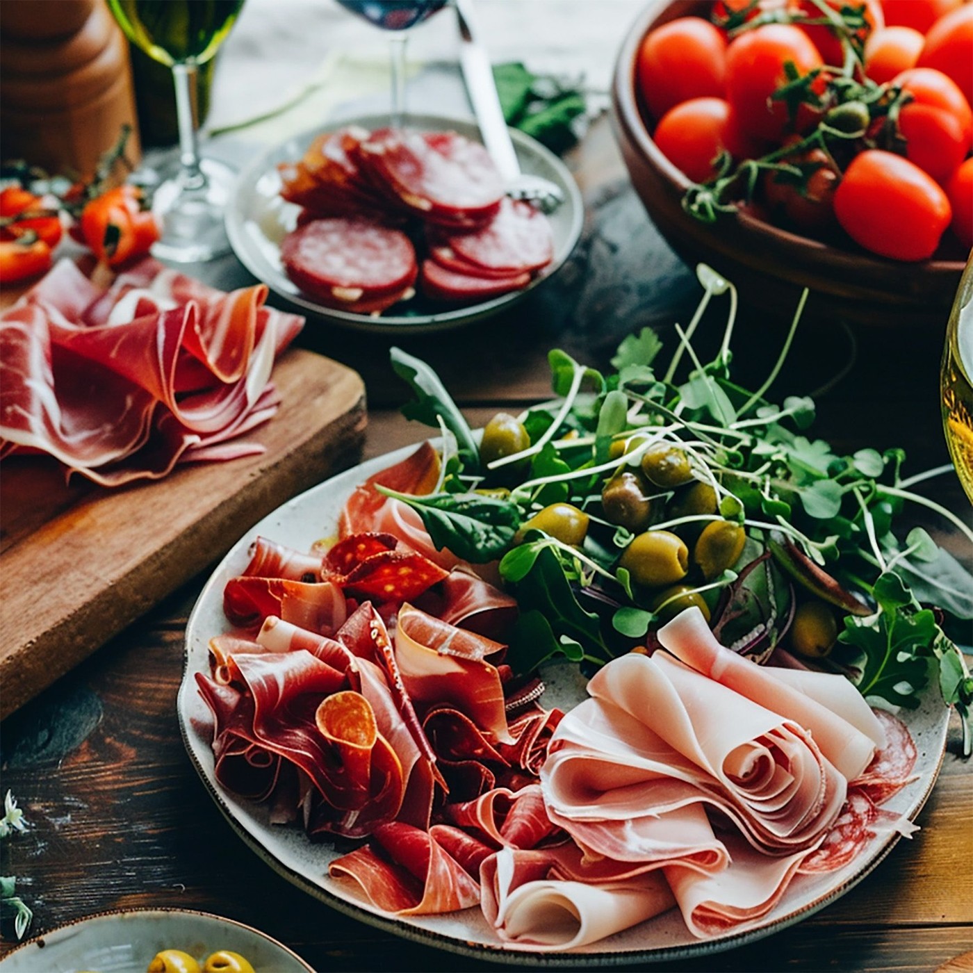 receta de Prosciutto cotto a lonchas