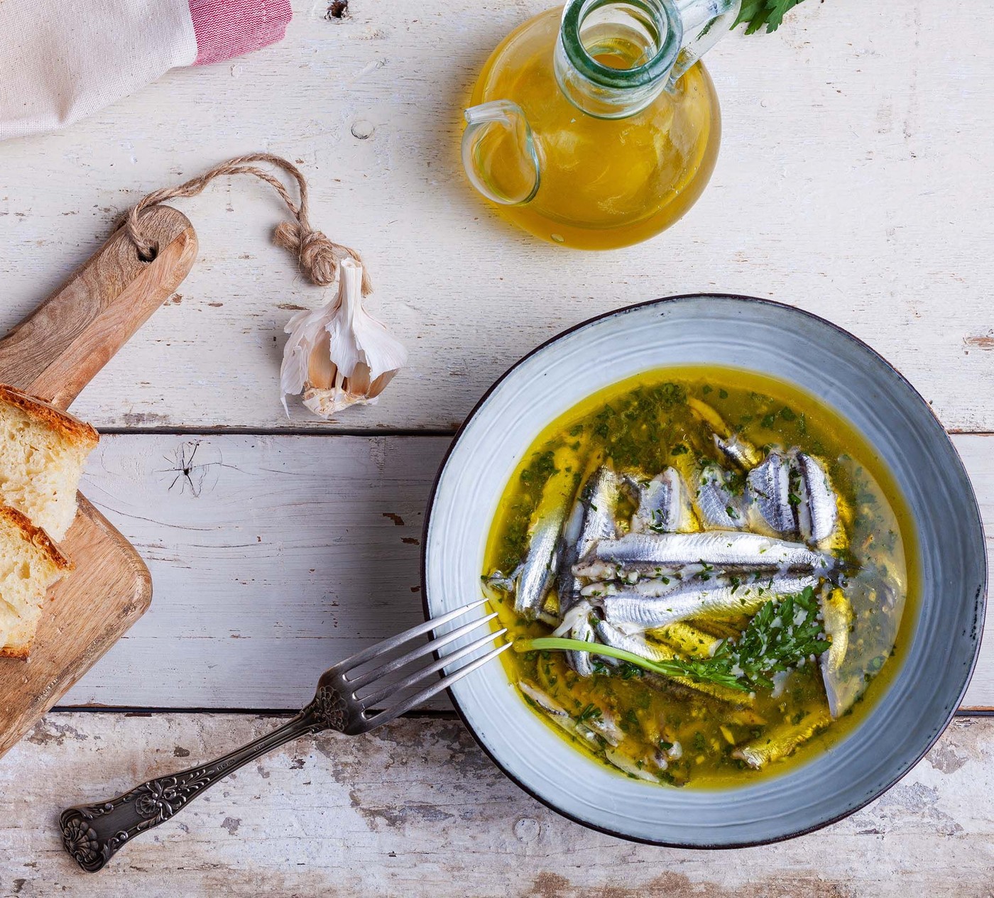 receta de Filetes de anchoa