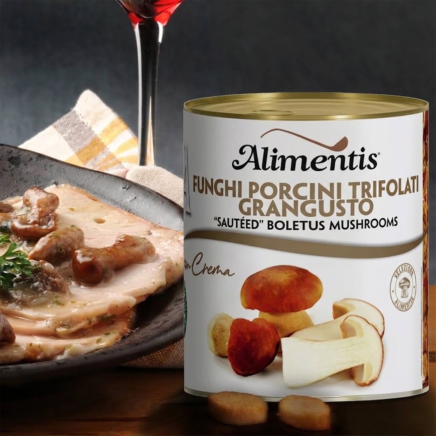 ricetta per Funghi trifolati "sapore & gusto" con crema