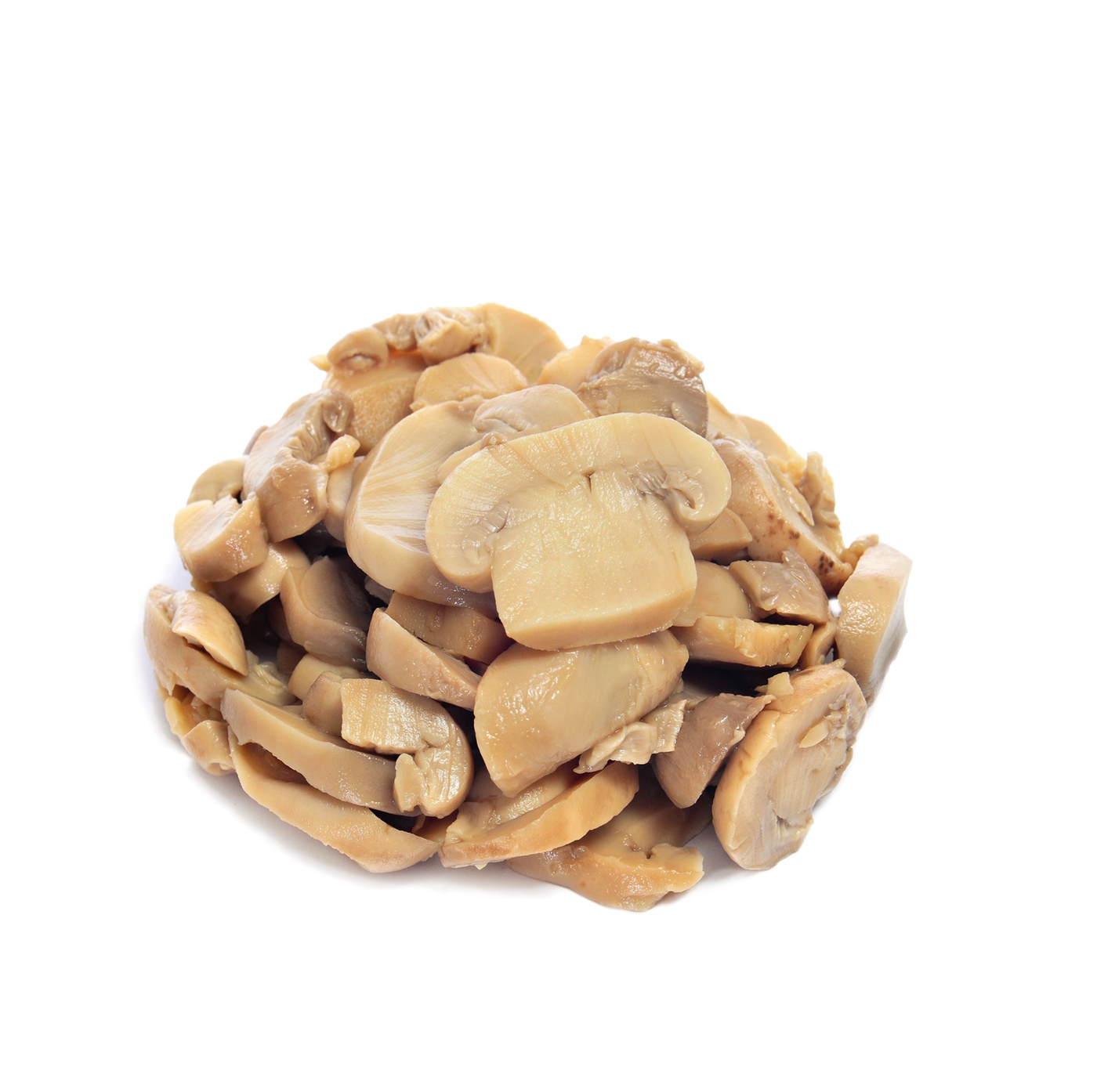 Champiñones a láminas al natural