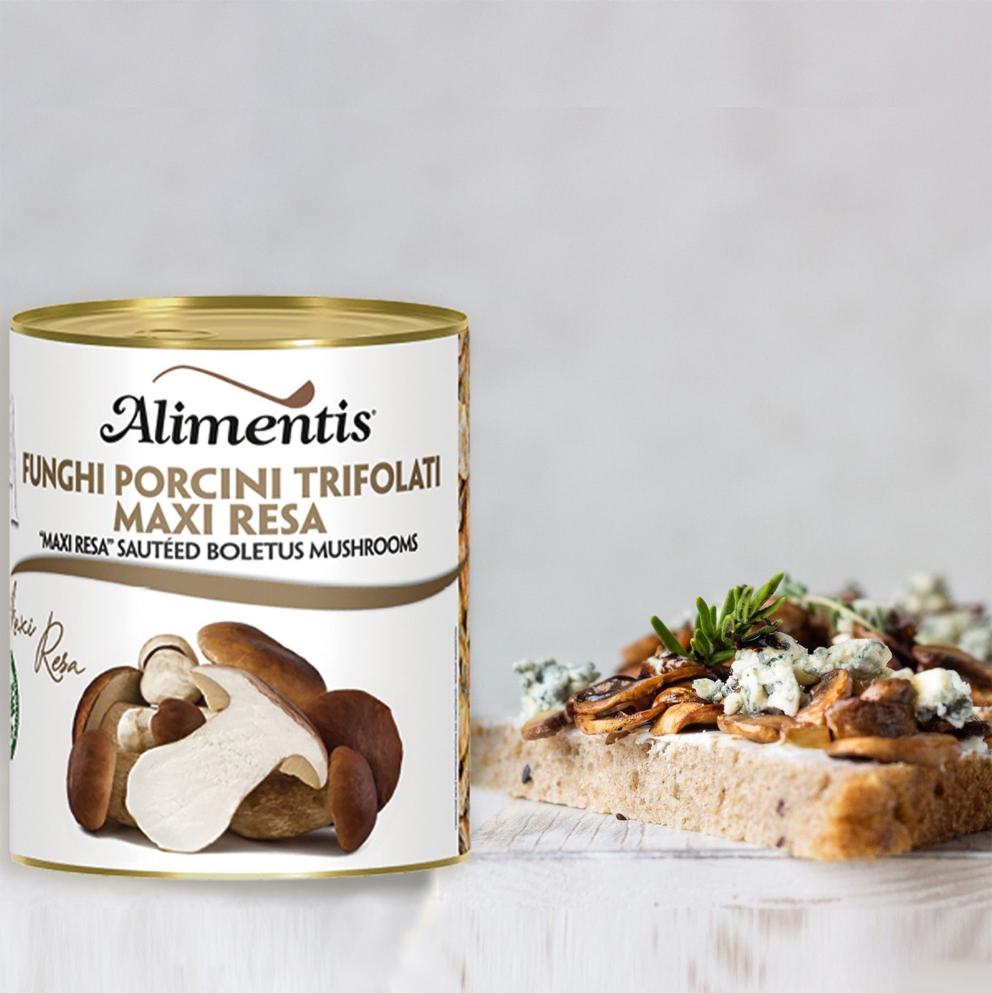 receta de Setas porcini salteadas en aceite "maxi resa"