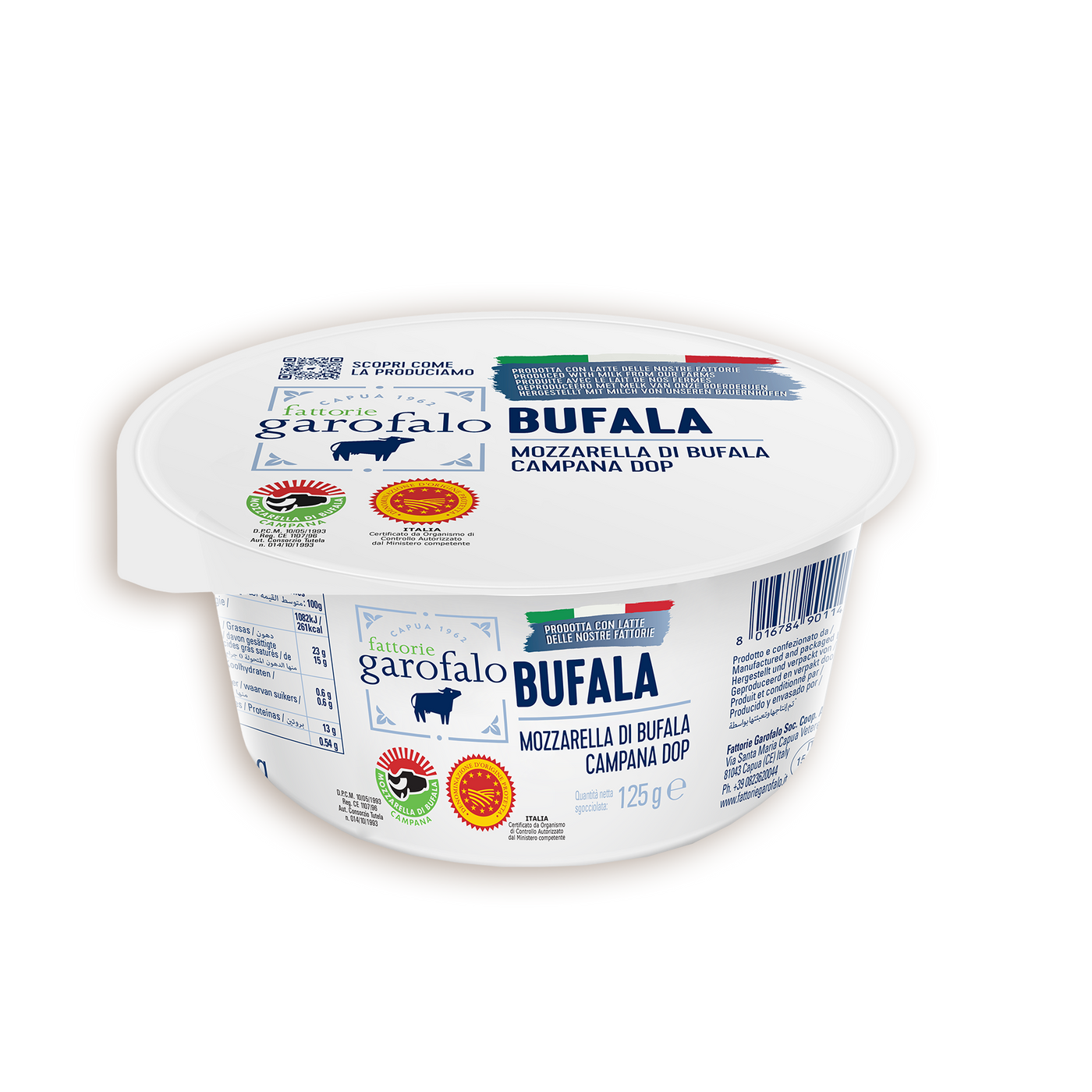 Mozzarella di bufala campana d.o.p