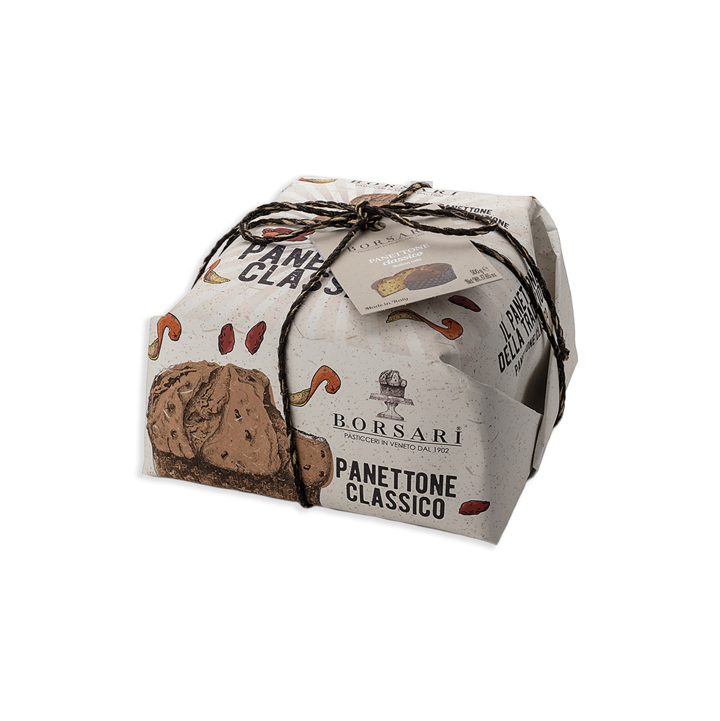 Panettone clasico bajo