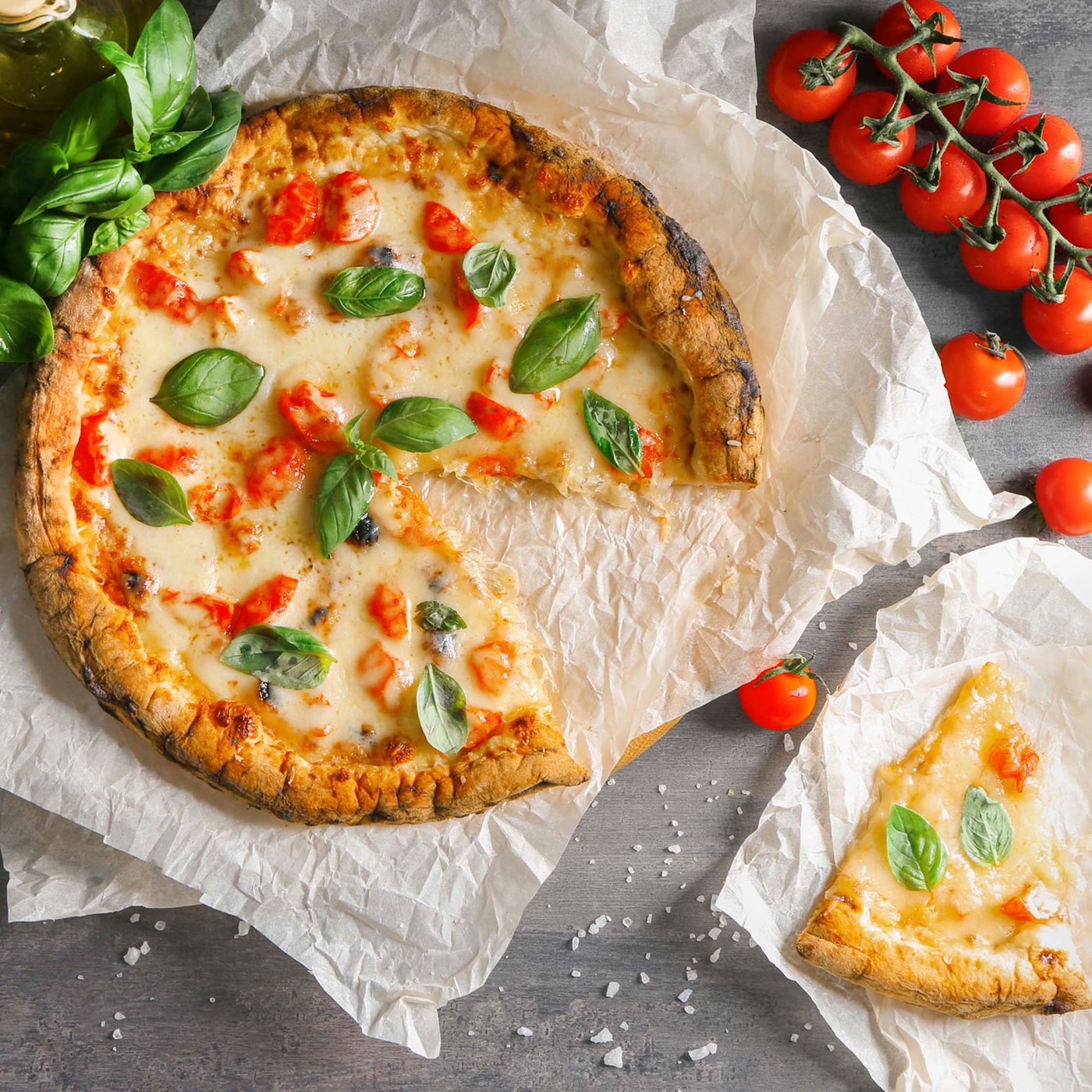 receta de Mozzarella de búfala filone