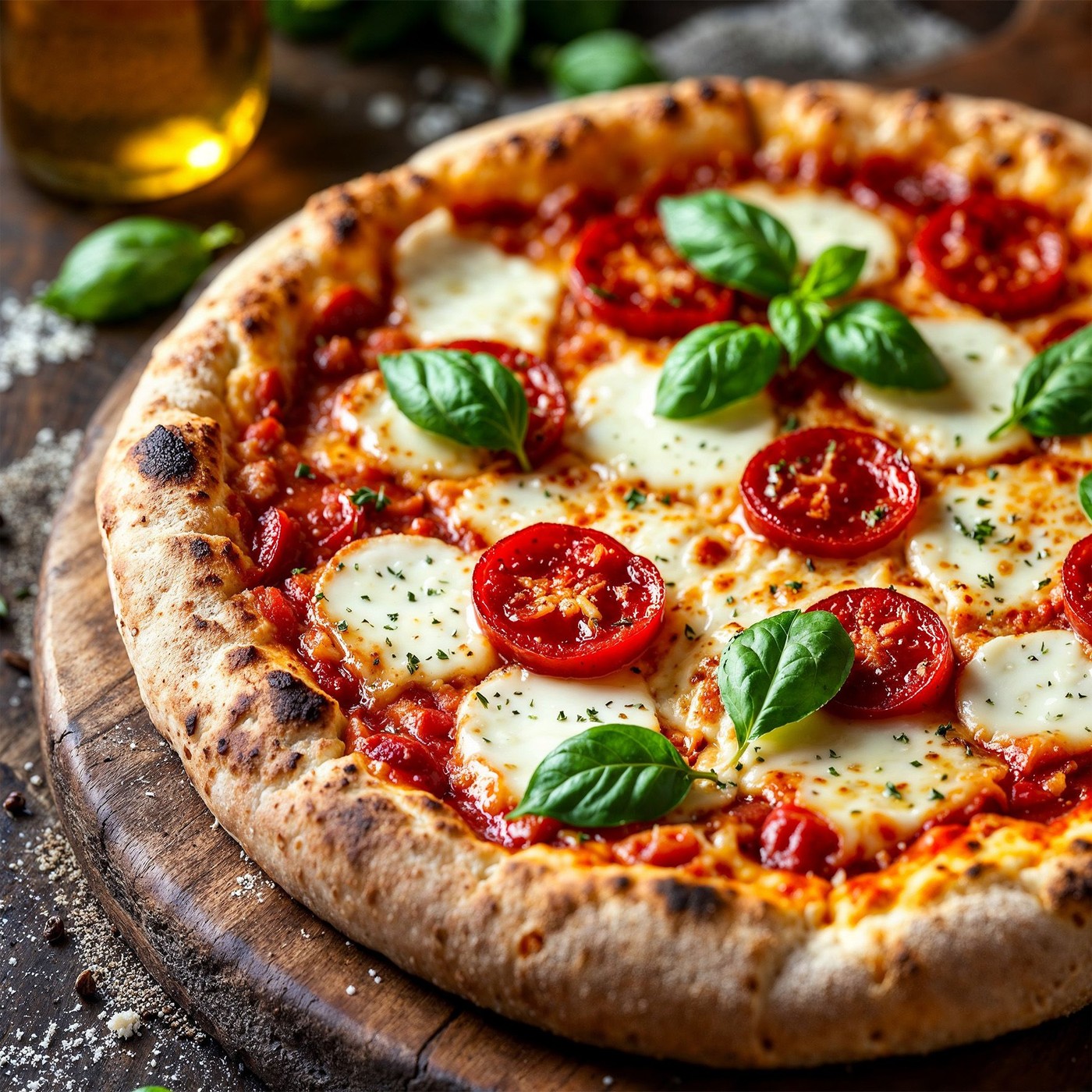 receta de Harina de grano tierno tipo "00" pizzeria blu