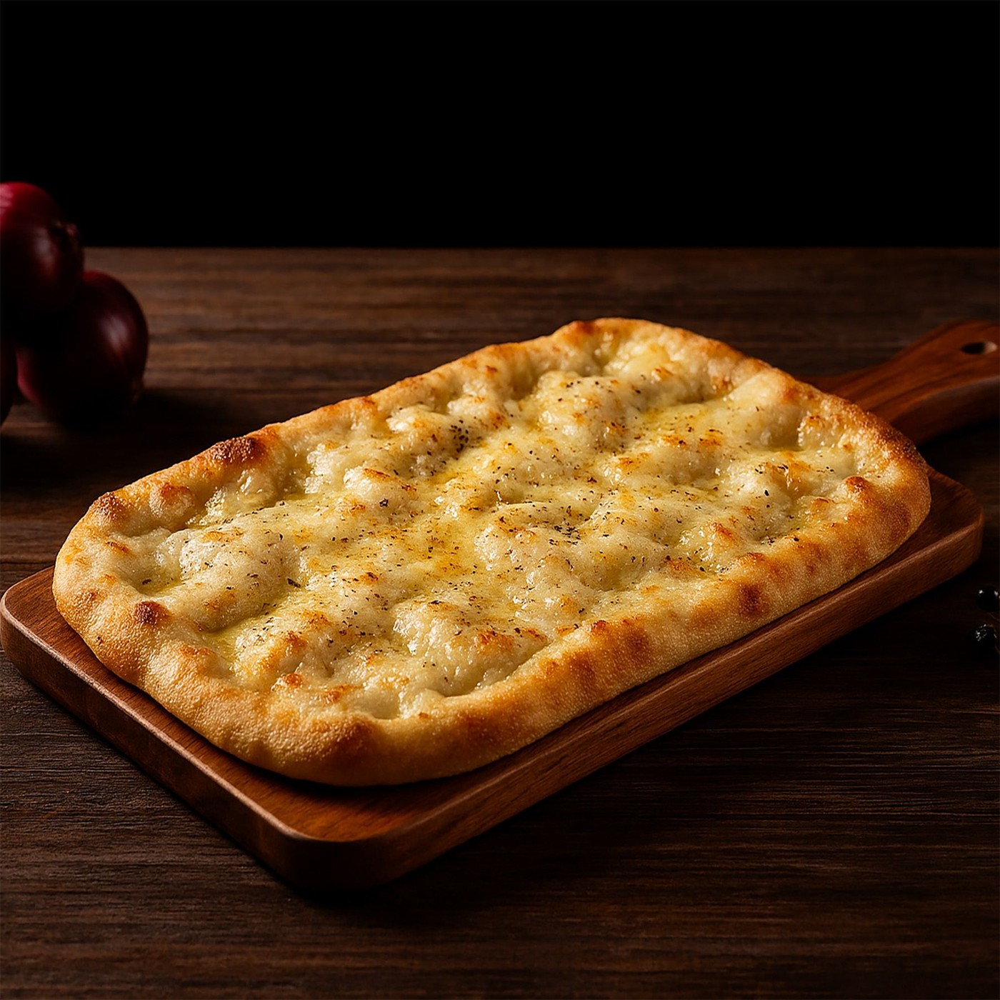 receta de Pinsa cacio e pepe