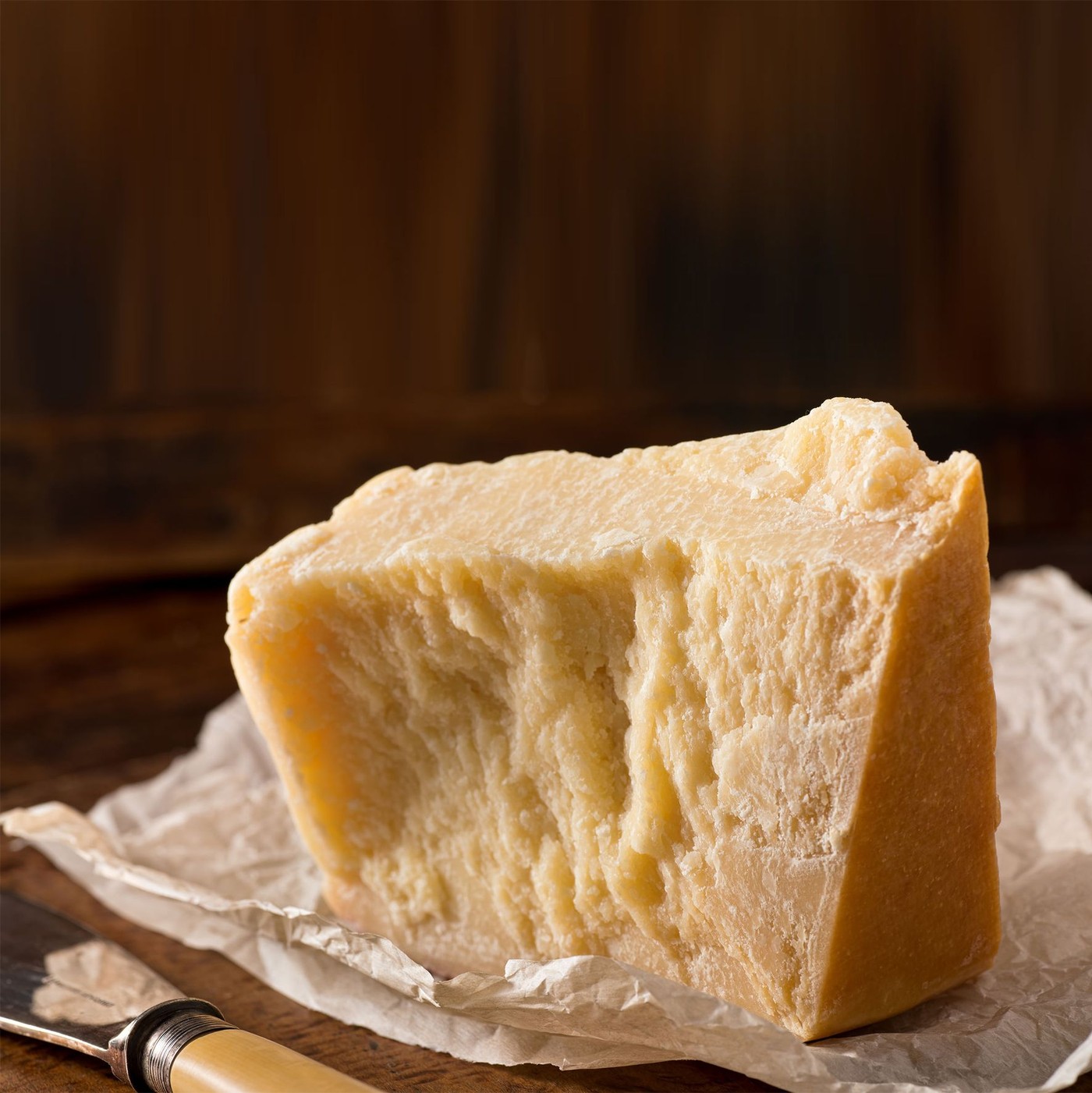 receta de Parmigiano reggiano scelto 40 meses