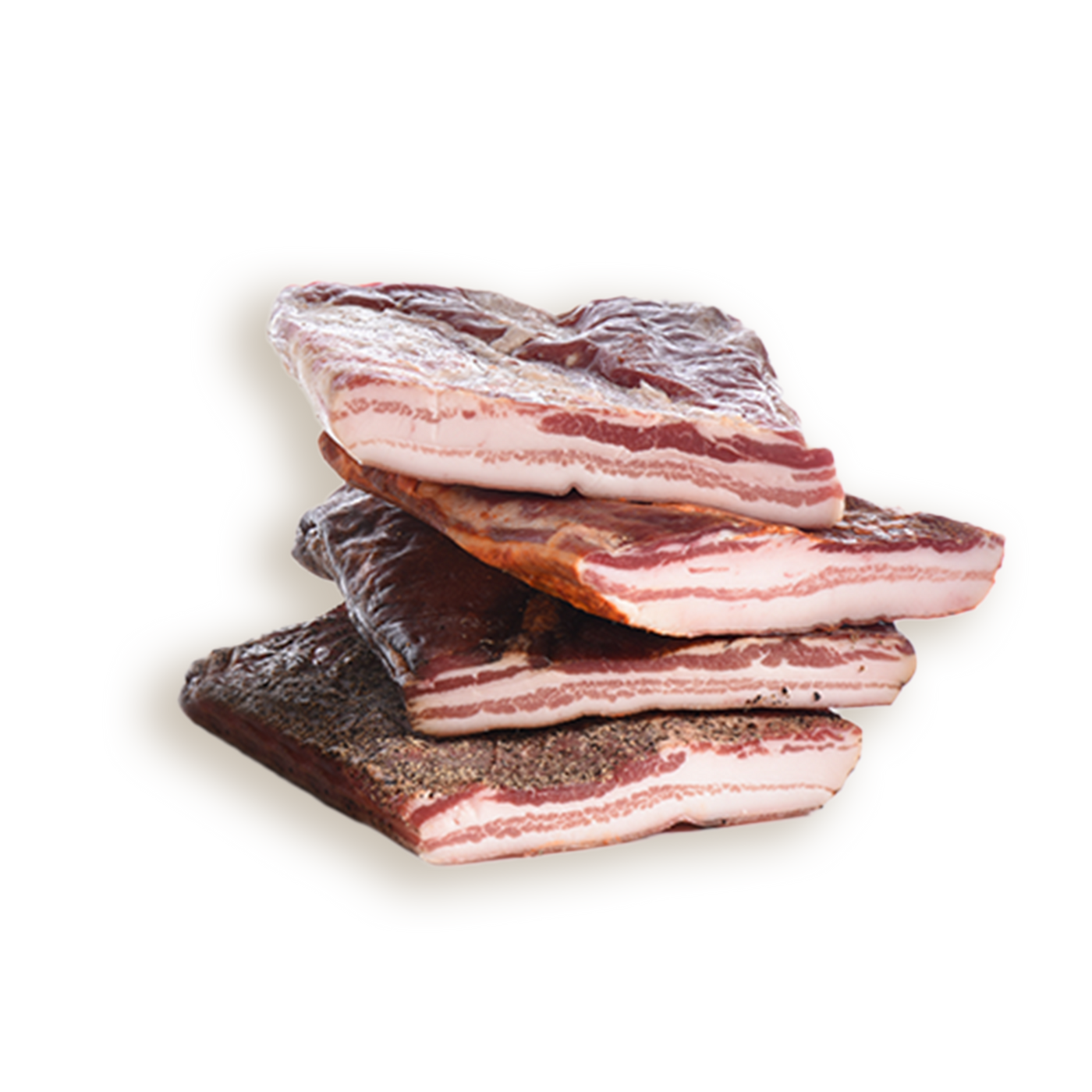 Panceta seca fumada