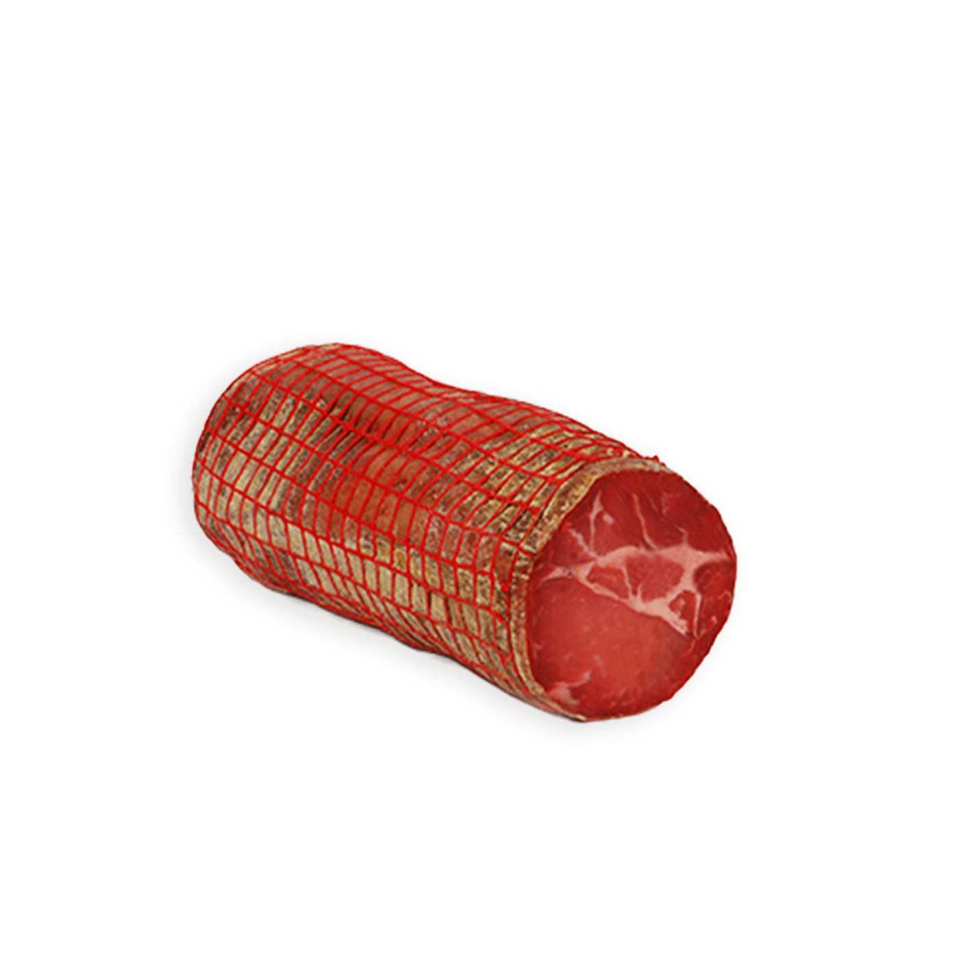 Coppa stagionata a metà in rete