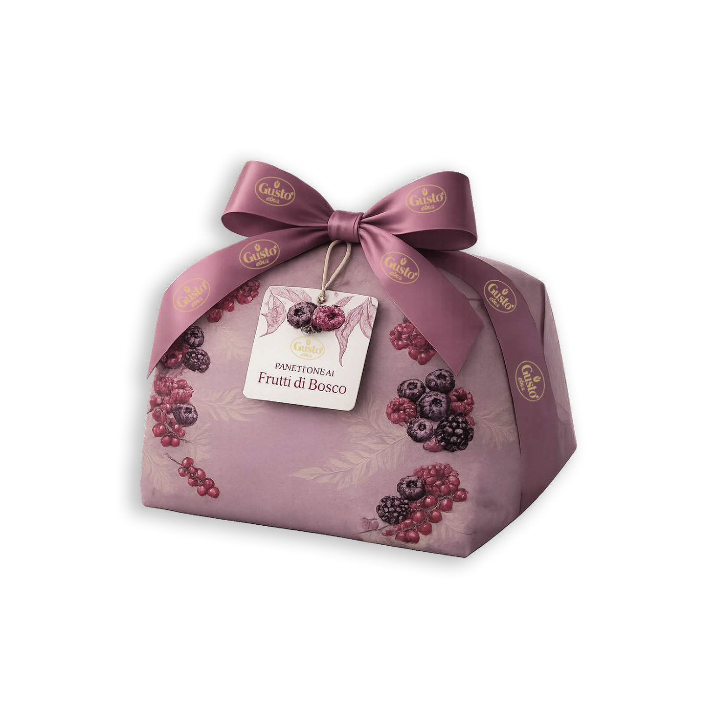 Panettone artesanal con frutas del bosque
