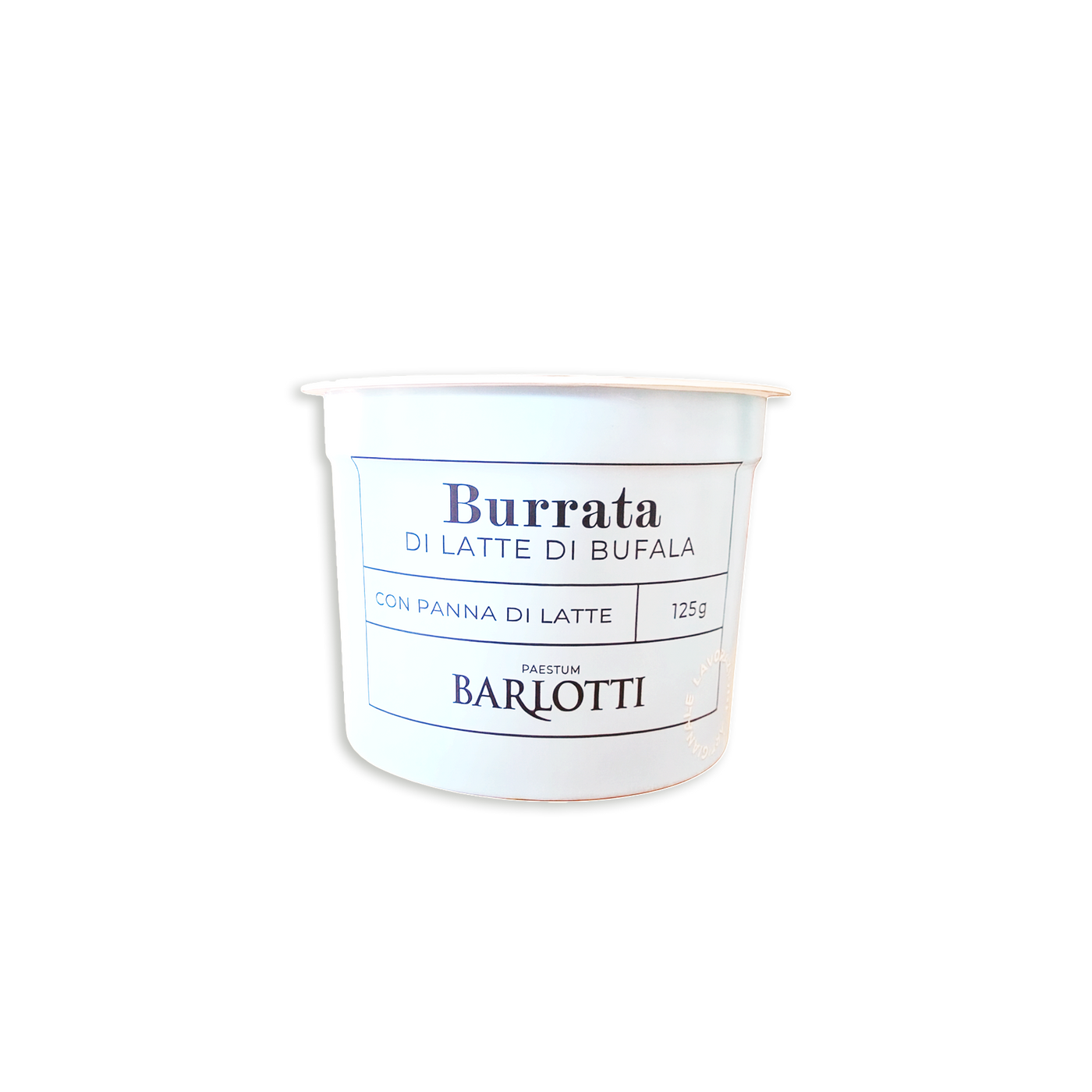 Burrata di latte di bufala con panna
