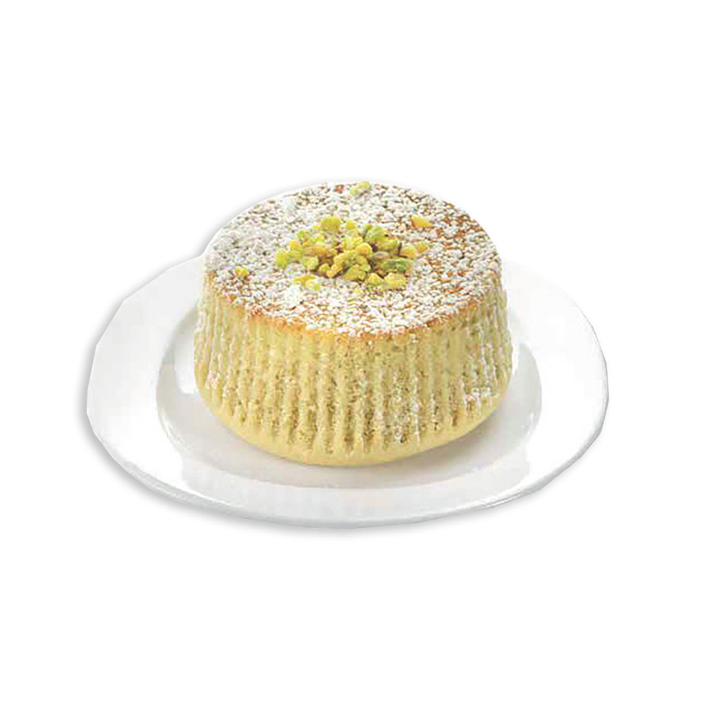 Tortino cuore caldo al pistacchio