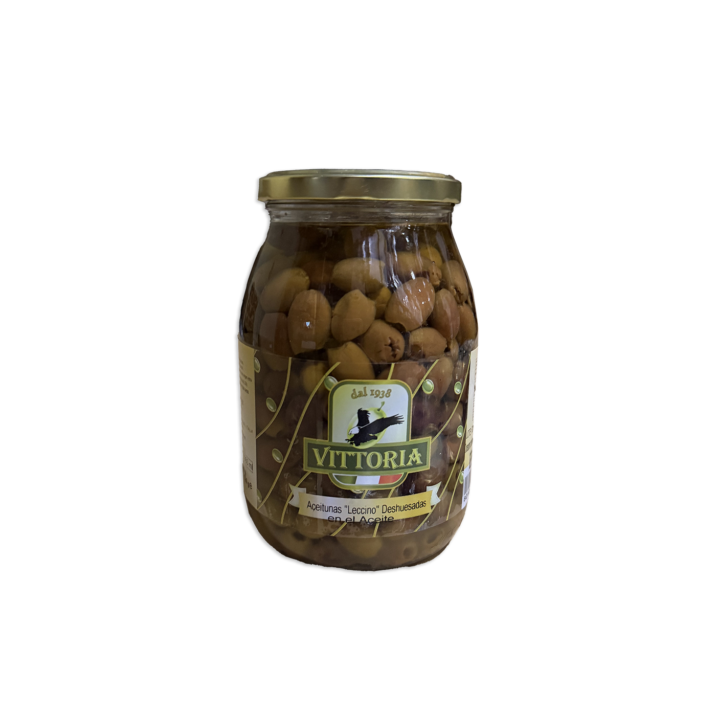 Aceitunas deshuesadas leccino en aceite