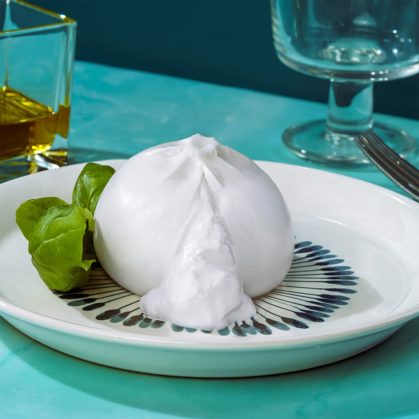 receta de Burrata vaccina