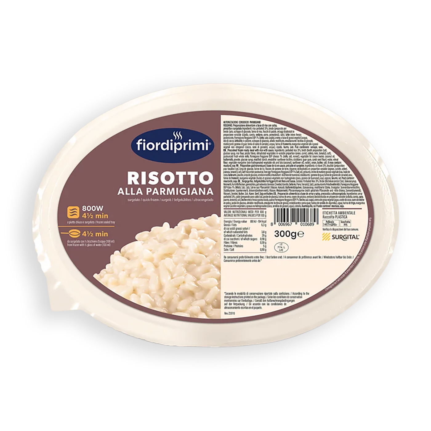 Risotto a la parmigiana