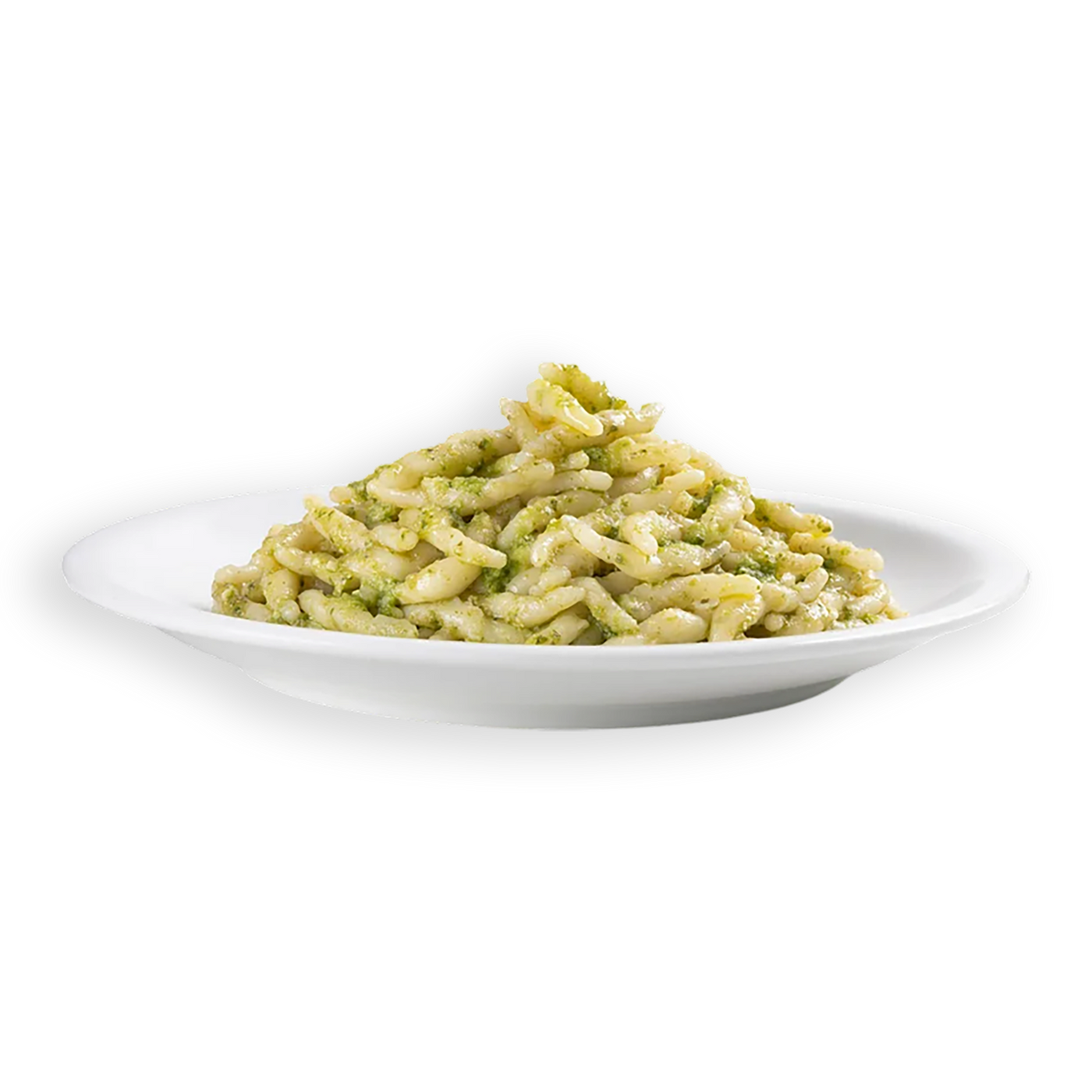 Strigoli con pesto a la genovesa