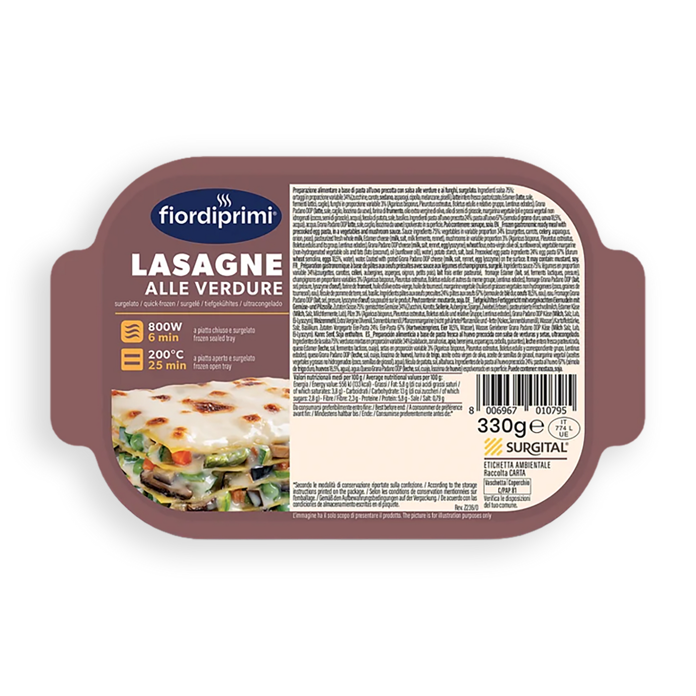 Lasagne vegetariane