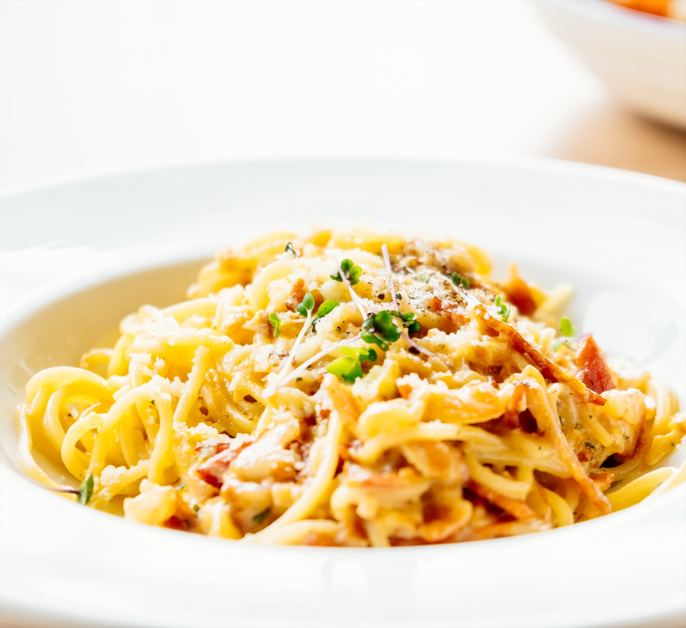 receta de Spaghetti a la carbonara