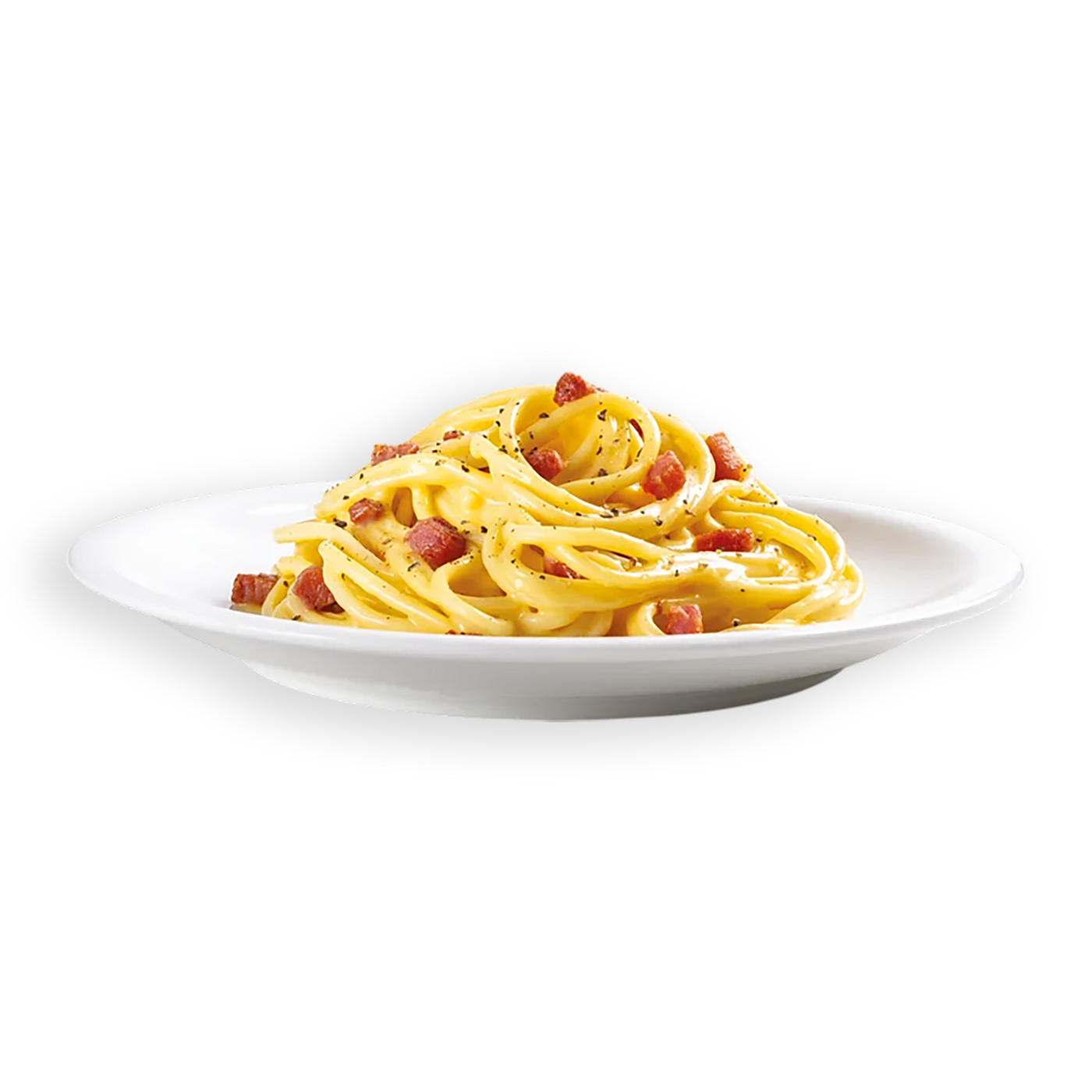 Spaghetti a la carbonara