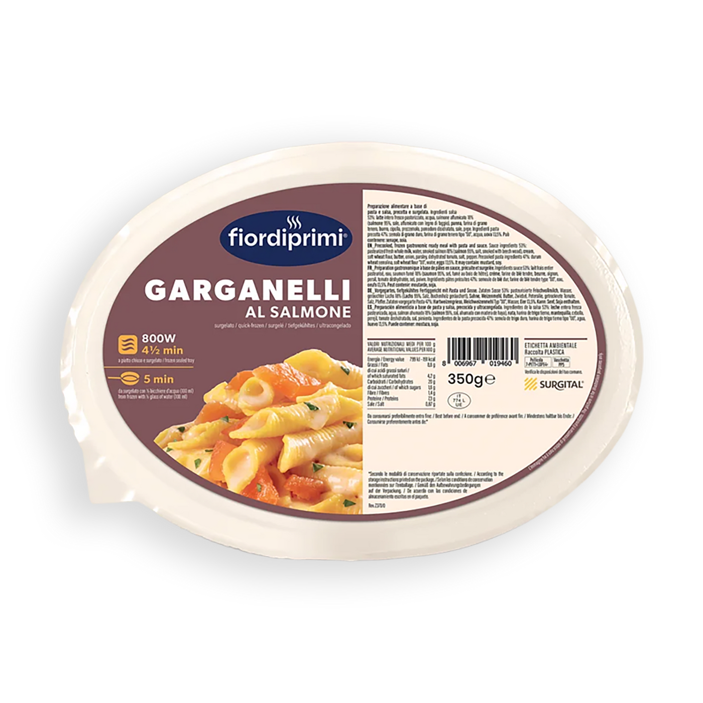 Garganelli al salmone