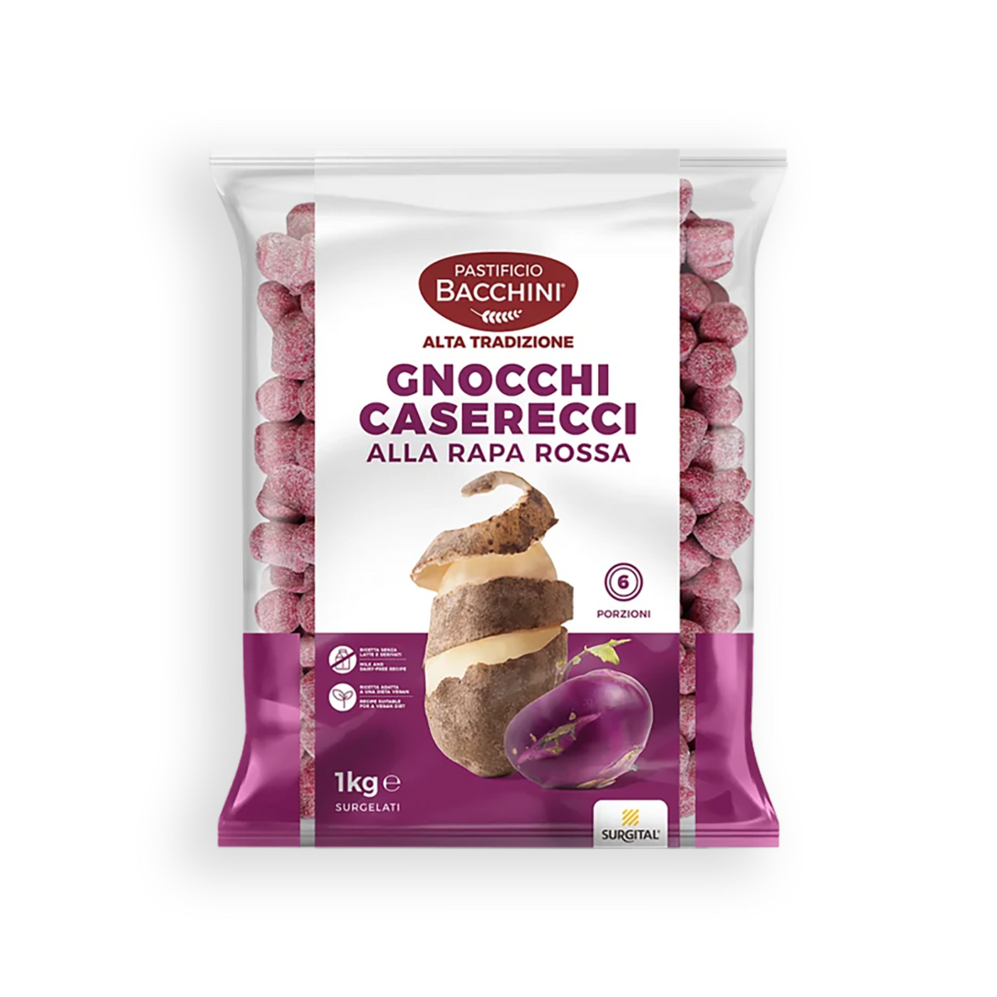 Gnocchi caserecci alla rapa rossa