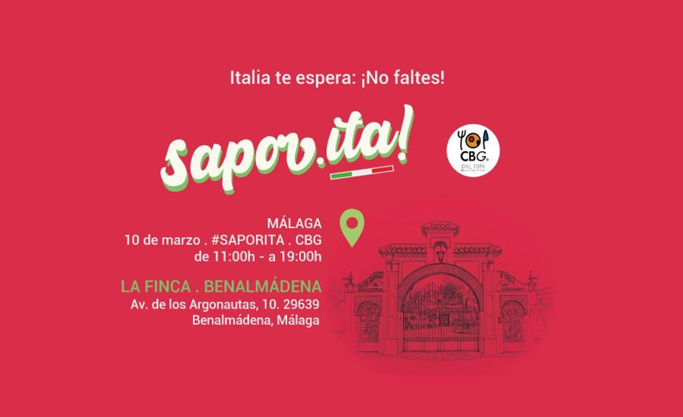 Saporita Málaga: la auténtica gastronomía italiana para el canal Horeca llega a La Finca de Benalmádena