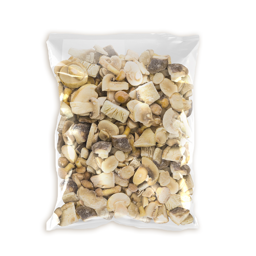 Mix de setas cortadas con porcini