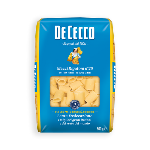 Mezzi rigatoni n.26