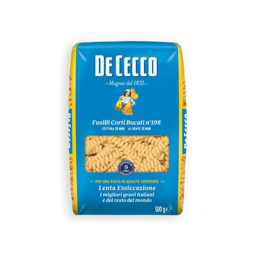 Fusilli corti bucati n.198