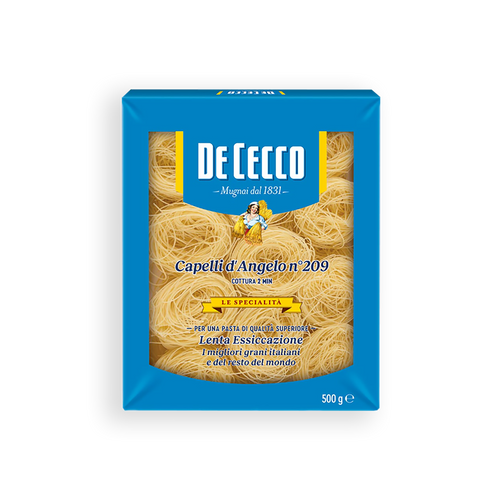 Capelli d´angelo nidi di semola nº209