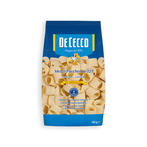 Mezzi paccheri n. 225