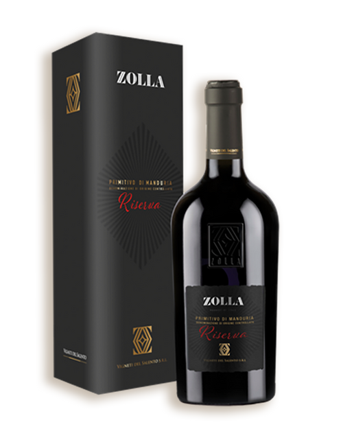 Magnum zolla primitivo riserva en caja regalo