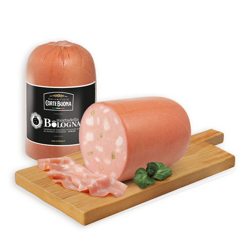 Mortadella bologna I.G.P. con pistacho