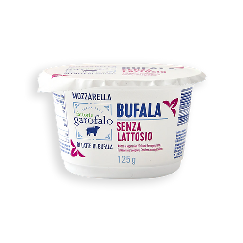 Mozzarella de búfala sin lactosa