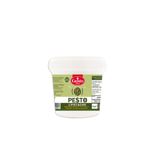 Pesto de pistacho y sal marina de trapani I.G.P.