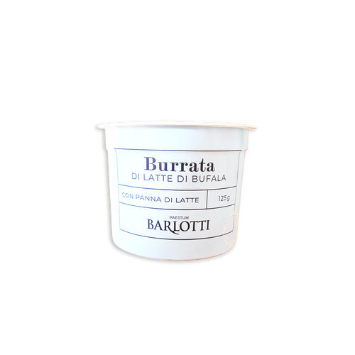 Burrata di latte di bufala con panna