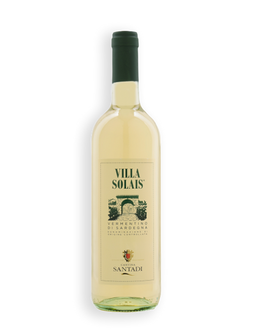 Villa solais santadi vermentino di sardegna D.O.C.