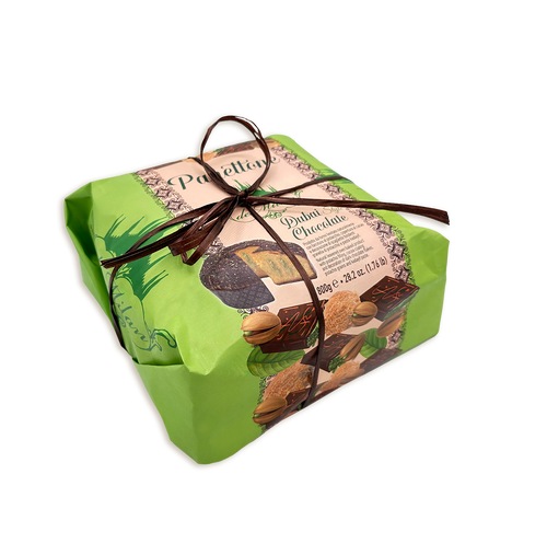 Panettone con chocolate de dubai