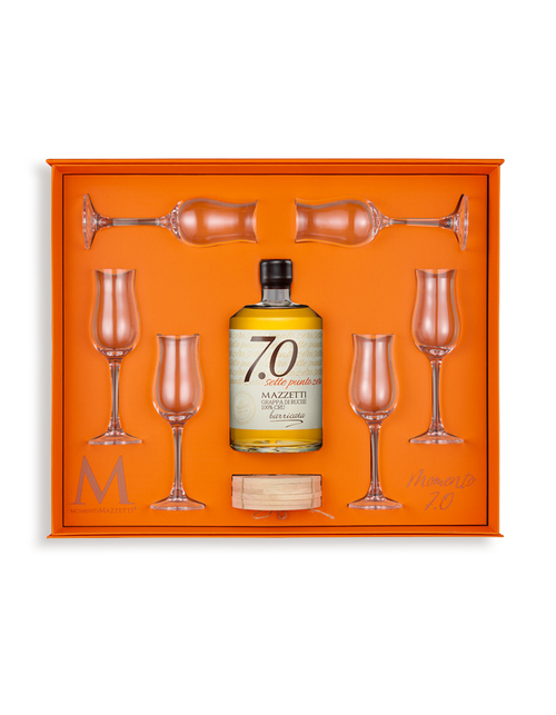 Grappa momento 7.0 con 6 copas.