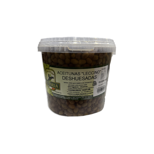 Aceitunas negras leccino deshuesadas