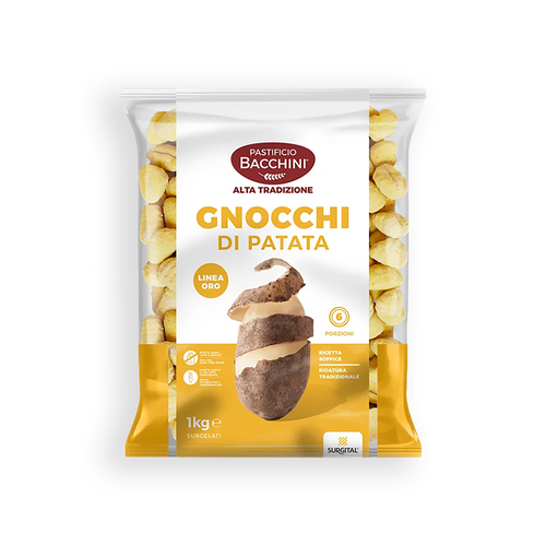 Gnocchi de patata "linea oro"