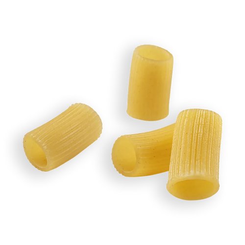 Mezze maniche rigate di pasta fresca